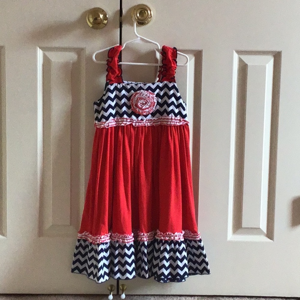 Red, White and Blue Dress